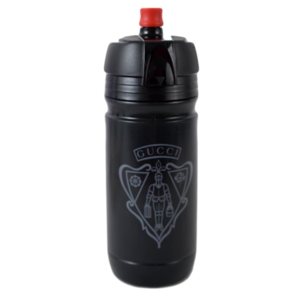 SOLD New Gucci 284374 Black Water Bottle